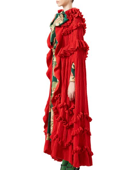 gucci cape gown|gucci gowns on sale.